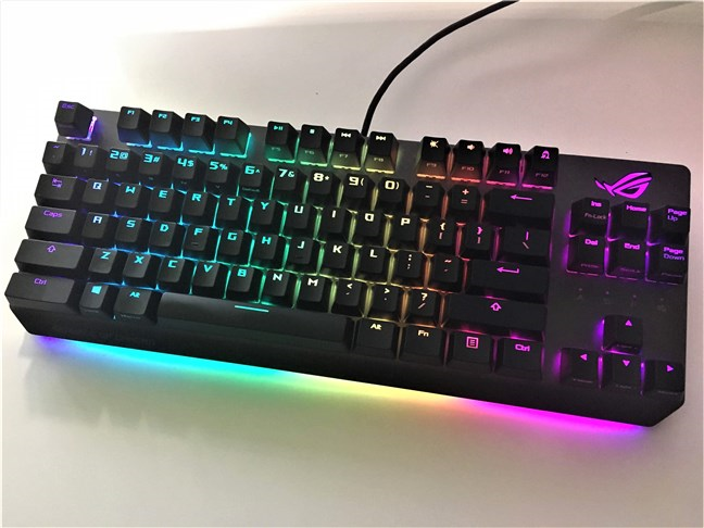 The ASUS ROG Strix Scope TKL Deluxe