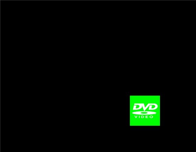 The zz DVD screensaver
