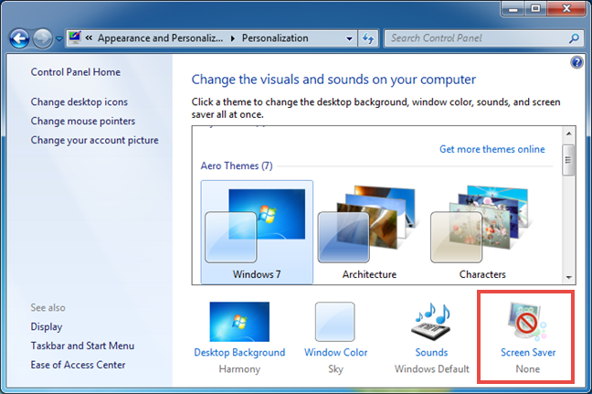 set video screensaver windows 7 set video screensaver windows 7