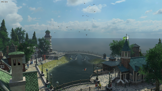 The Sun Village - Nvidia Edition screensaver