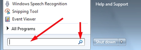 Search in Windows 7