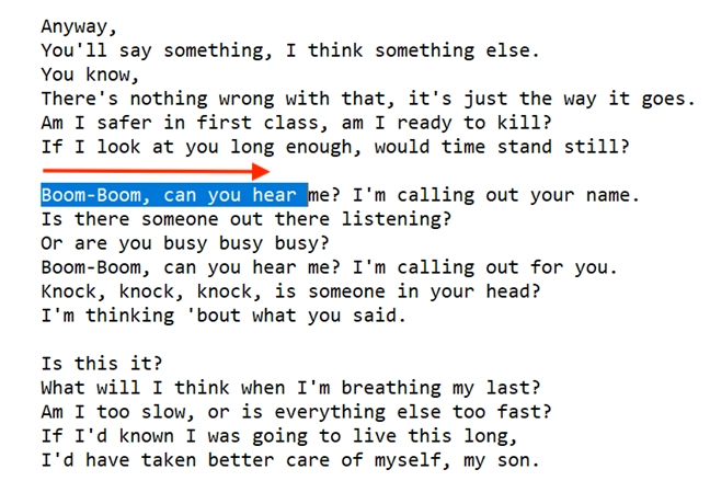 Highlight whole words as you move the cursor