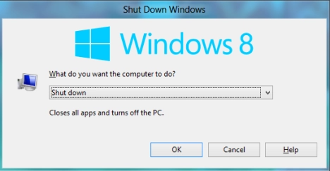Shut Down, Restart, Windows 8, Windows 8.1