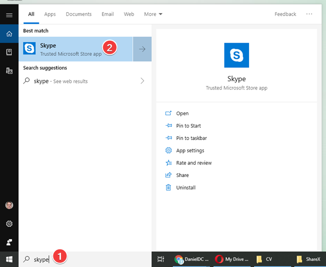 start skype on startup windows 10