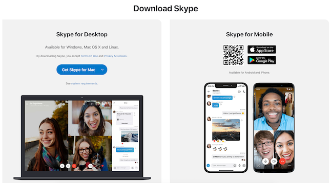 screen sharing in skype mac to windows