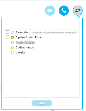 Windows, Skype, app, chat, text, group, conversations