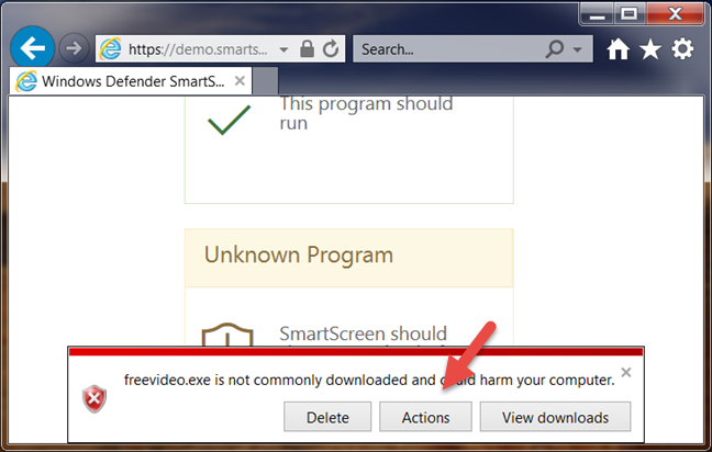Windows, SmartScreen