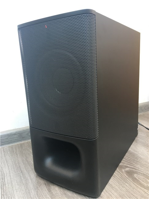 The Sony HT-S350 subwoofer