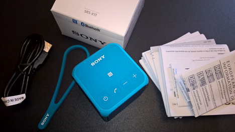 Sony SRS-X11, portable, speaker, wireless, Bluetooth, sound, test, review