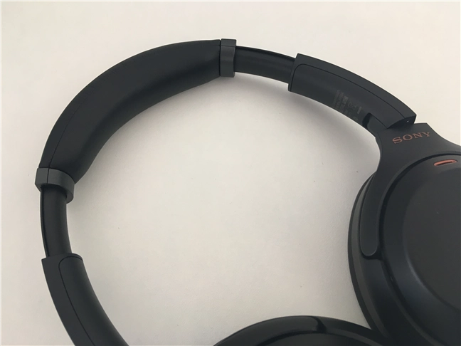 The headband of the Sony WH-1000XM3 wireless headset