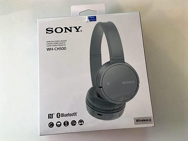 Sony WH-CH500, wireless, headphones