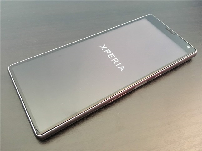 A perspective of the Sony Xperia 10