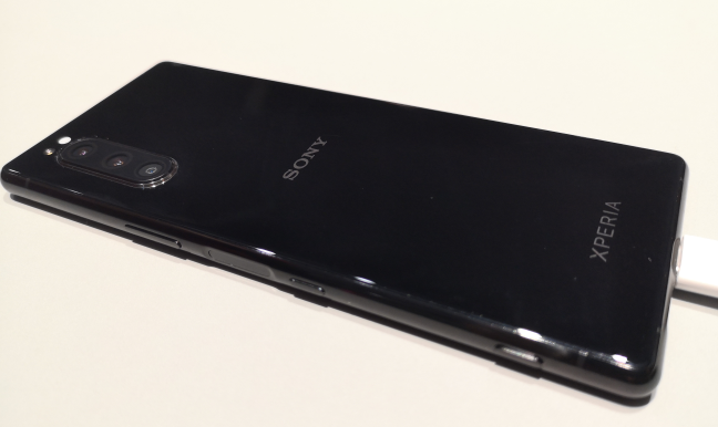 The back of the Sony Xperia 5
