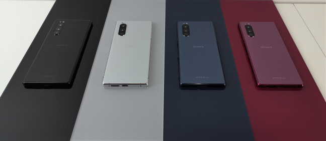 Sony Xperia 5 is available in multiple color variations