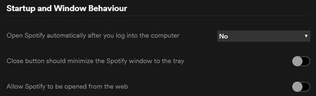 Spotify, Windows