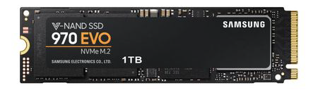 A NVMe SSD from Samsung that uses the M.2 form factor