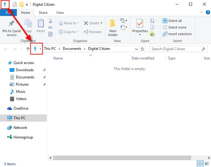 File Explorer, Windows 10, start, folder, location, configure