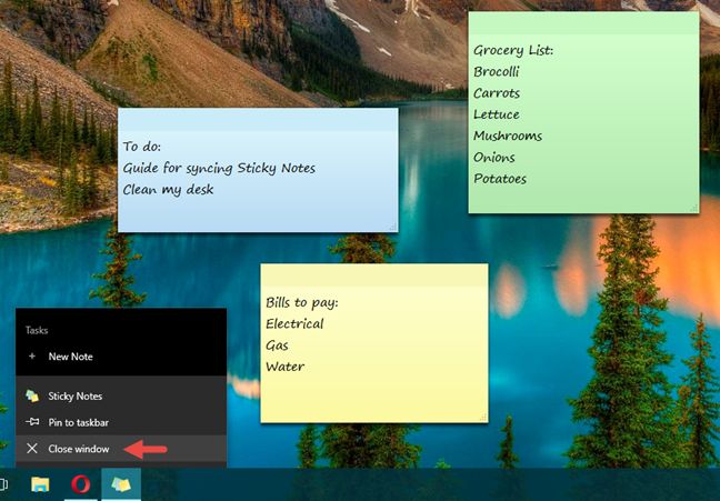 Sticky Notes, Windows, OneDrive, Dropbox, synchronize, Steam Mover