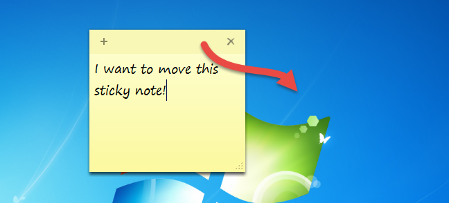 Sticky Notes, Windows 7, Windows 8.1