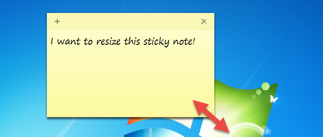 Sticky Notes, Windows 7, Windows 8.1