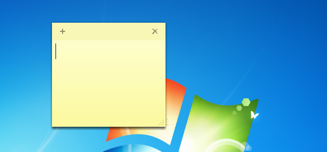 Sticky Notes, Windows 7, Windows 8.1