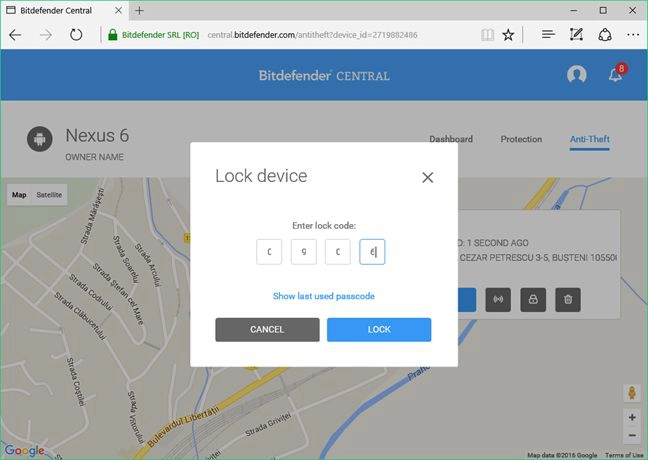 recover, stolen, Android, smartphone, tablet, Bitdefender Mobile Security