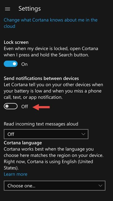stop, notifications, sync, Windows 10, computer, Windows 10 Mobile, smartphone