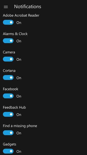 stop, notifications, sync, Windows 10, computer, Windows 10 Mobile, smartphone