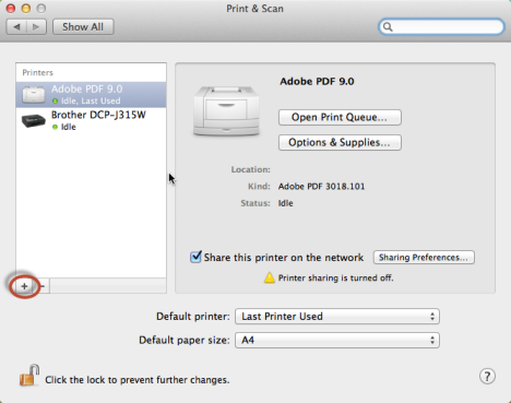 How to Install a Windows 7 or 8 Shared Printer in Mac OS X