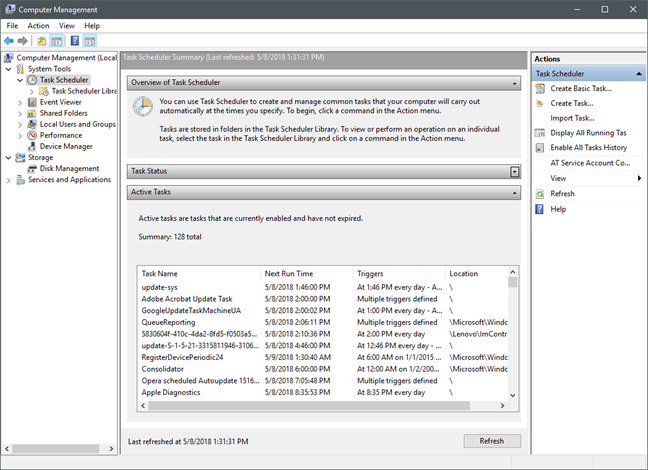9 ways to start the Task Scheduler in Windows (all versions) | Digital ...