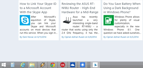 taskbar, apps, Windows 8.1, pin, display, unpin