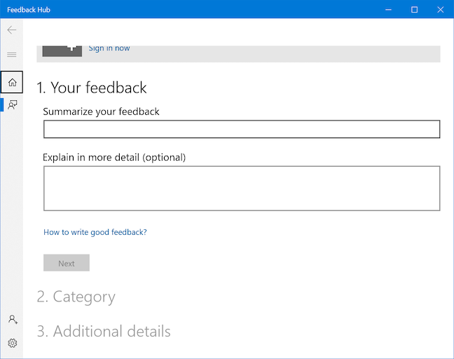 The Feedback Hub helps you to make your voice heard