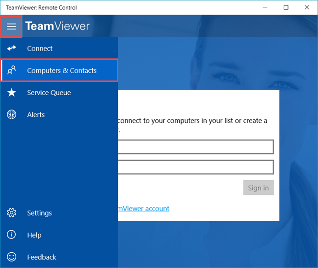 TeamViewer: Remote Control, app, Windows