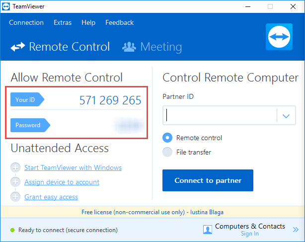 TeamViewer: Remote Control, app, Windows