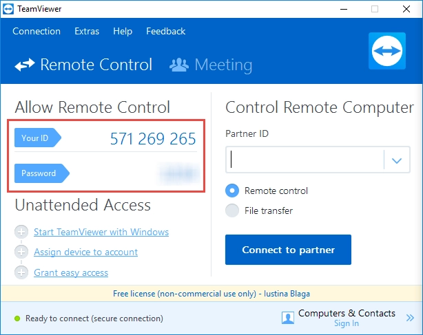 Zuinig Geavanceerd Oefening How to use the TeamViewer: Remote Control app for Windows 10 and Windows 10  Mobile | Digital Citizen