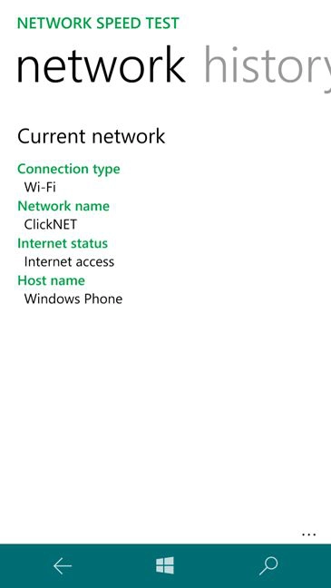 Windows 10 Mobile, test, speed, mobile, internet