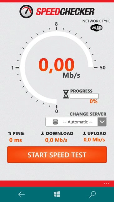 Windows 10 Mobile, test, speed, mobile, internet