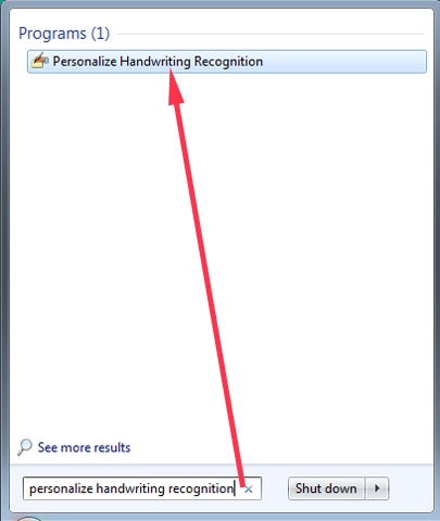 Table Input Panel