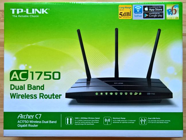 TP-LINK, Archer C7, AC1750, wireless, dual band, Gigabit, router, review