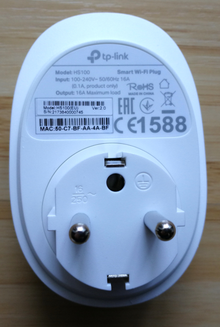 TP-LINK HS100, smart plug