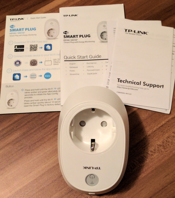 TP-LINK HS110, Wi-Fi, smart plug