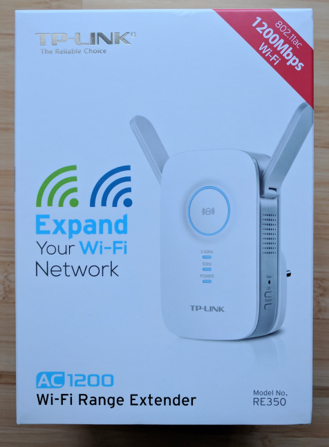 TP-Link RE350, AC1200, range extender