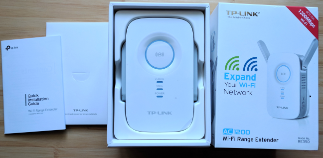 TP-Link RE350, AC1200, range extender