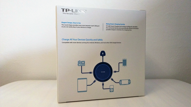 TP-Link UP525, 25W 5-Port, Fast USB Charger