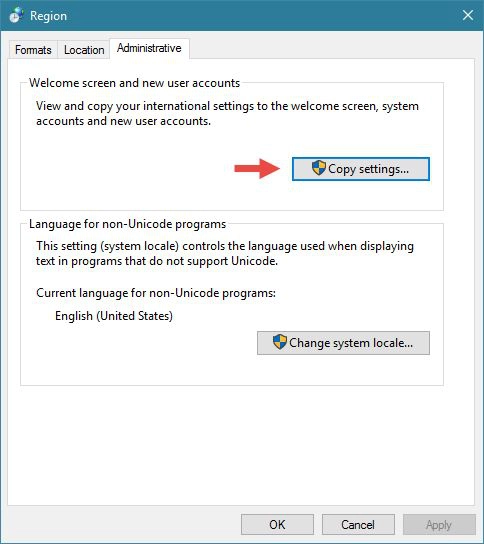 Windows, translate, sign-in, screen, language, welcome, new users