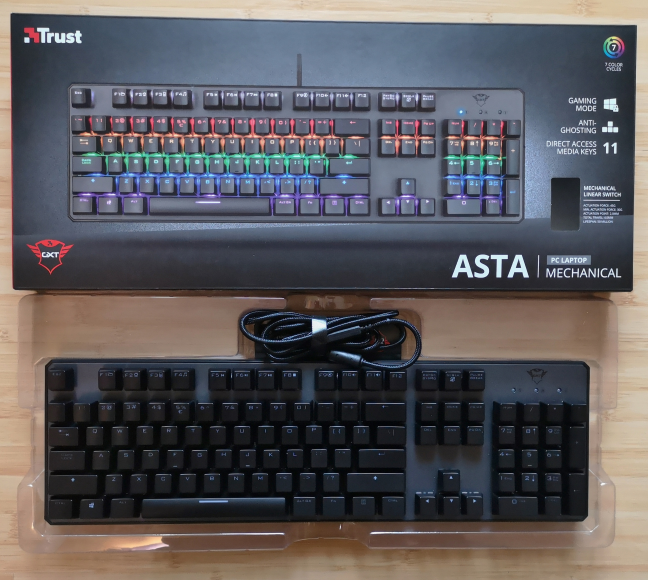 Unboxing the Trust GXT 865 Asta