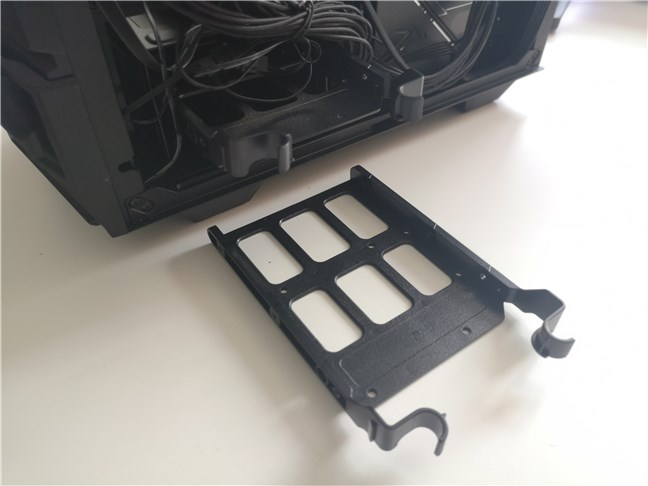 The 3.5&quot; bays on the ASUS TUF Gaming GT301 computer case