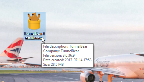 TunnelBear 3 for Windows