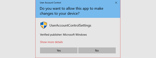 UAC (User Account Control)