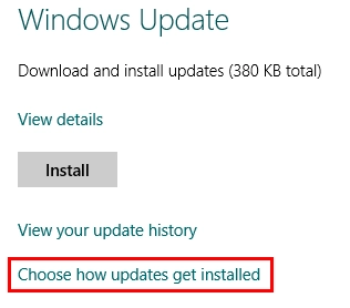 Windows Update, PC Settings, Windows 8.1, install, view, configure, updates